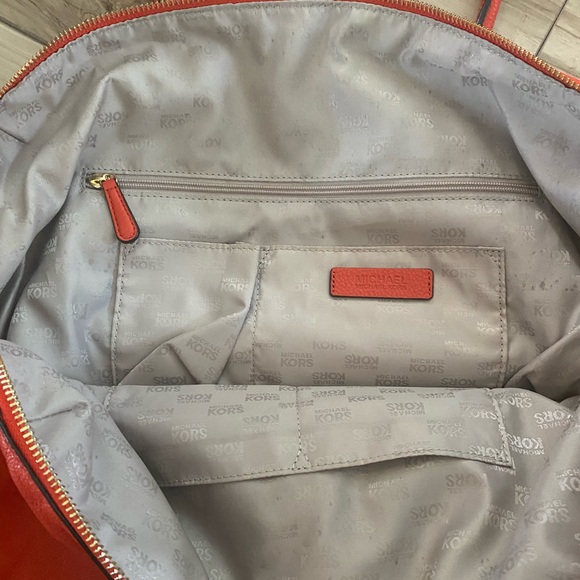 Michael Kors Red Women's Bag - Picture 4 of 5